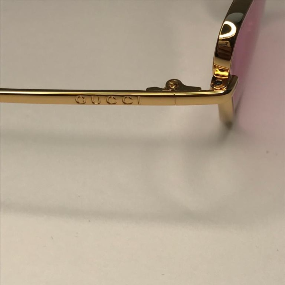 New 💯Authentic- GUCCI Pink Geometric Ladies Sunglasses
GG0538S 005 63 - Picture 16 of 17